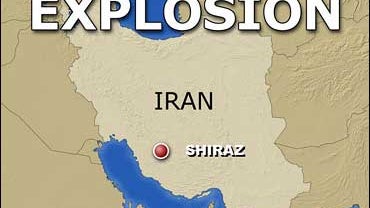 Map of Shiraz, Iran 