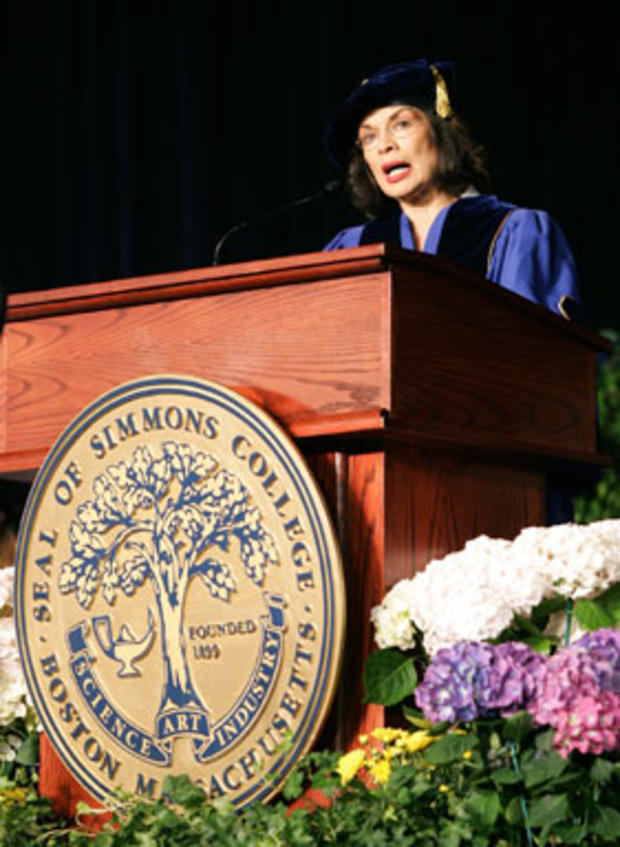 Bianca Jagger<br>Simmons College 