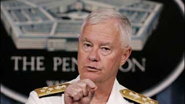 Navy Adm. Timothy J. Keating, head of the U.S. forces in the Pacific 