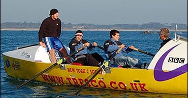 4 Men Attempt To Row Across The Atlantic - CBS News