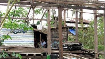Myanmar, Cyclone Nargis, woman 