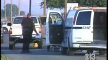 The road in Turlock, Calif. 