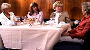 Contributors to wowOwow.com at The Four Seasons restaurant in New York City 