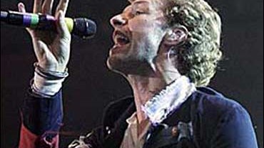 Coldplay's Chris Martin 