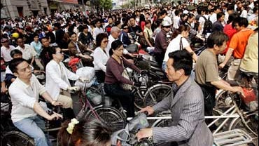 China, bikes 