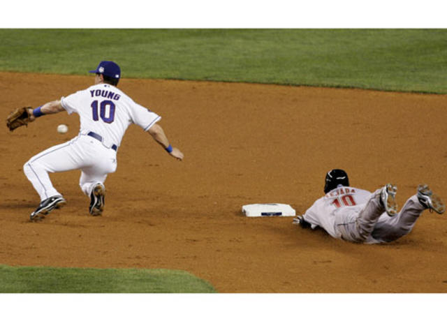 2008 MLB All-Star Game - J D Drew heads to first, J.D. Drew…