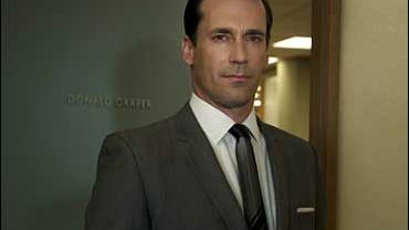 **FILE** In this file image released by AMC, Jon Hamm stars as Don Draper in "Mad Men," returning July 27 for a second season on cable's AMC channel. "Mad Men," AMC's sleek drama set in the advertising world circa 1960, and FX's legal thriller "Damages" m 