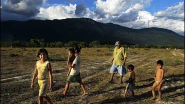 brazil civil war protesters rice farmers indians 