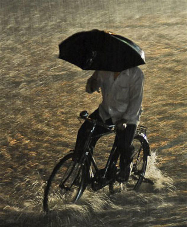 Biking In The Rain 