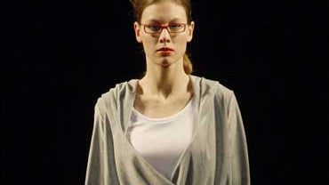 This is a Aug. 2, 2006 image of Uruguayan model Luisel Ramos as she participates in a fashion show during Fashion Week in Montevideo, Uruguay. Ramos died later in the day, reportedly suffering heart failure. London Fashion Week organizers have dropped pla 