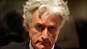 Former Bosnian Serb leader Radovan Karadzic 