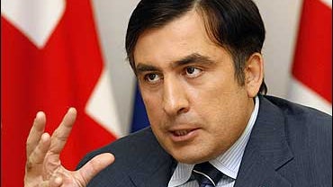 Georgia President Mikhail Saakashvili 