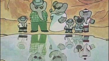 Babar exhibit at the Morgan Library 