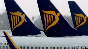Ryanair planes 