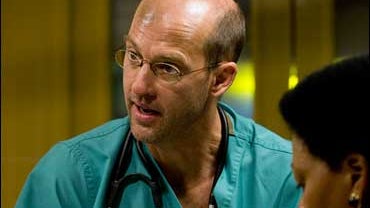 Anthony Edwards as "ER's" Dr. Mark Greene 