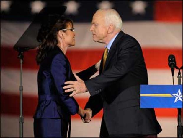 John McCain and Sarah Palin 