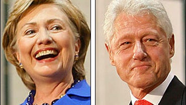 Hillary Rodham Clinton and Bill Clinton 