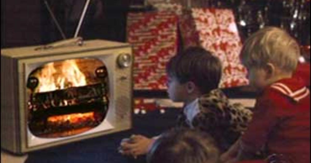 Battle Of The TV Yule Logs CBS News