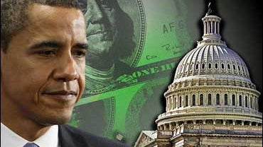 Barack Obama and the economic stimulus package 