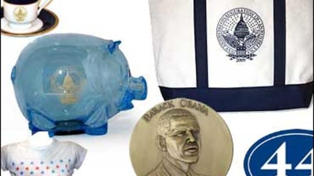 Commemorative piggy banks, medallions and other inauguration memorabilia can be yours! 