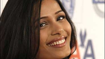 Actress Freida Pinto, Slumdog 