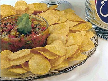 Tortilla chips and salsa