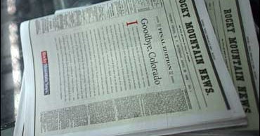 Rocky Mountain News Prints Final Issue CBS News