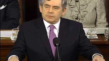 Gordon Brown at Congress 