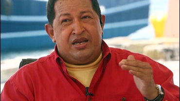 Venezuelan President Hugo Chavez 