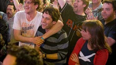 Jason Segel, Paul Rudd and Rashida Jones in "I Love You, Man." 