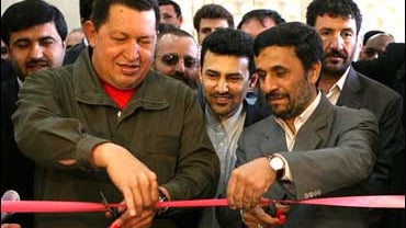 Ahmadinejad and Chavez April 3, 2009 