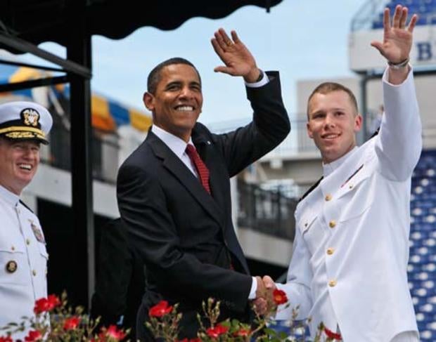 President Obama<br>U.S. Naval Academy 