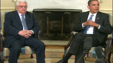 President Obama And Palestinian President Mahmoud Abbas 