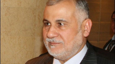 Iraqi Trade minister Abdul-Falah Al-Sudani in Damascus, Syria on Saturday Dec. 15. 2007. 