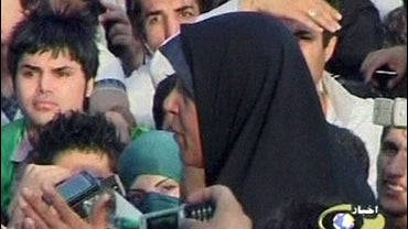 Faezeh Hashemi Rafsanjani, daughter of former president Akbar Hashemi Rafsanjani 