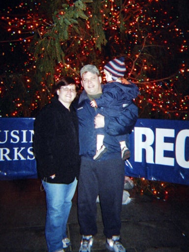 In this undated photo provided by the Schuler family, Diane, left, Daniel, center, and their child Brian Schuler pose for a picture. Brian Schuler was the only surviving child in crash that killed eight people when Diane Schuler drove the wrong way on an  