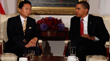 Barack Obama and Yukio Hatoyama 