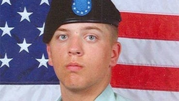 Christopher Gribble taken from his Facebook profile page show him when he was in training at Fort A.P. Hill in Virginia. 