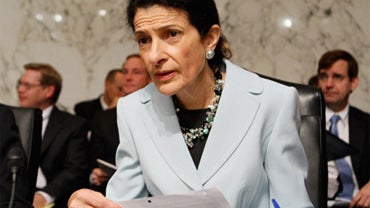 Senate Finance Committee member Sen. Olympia Snowe 