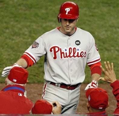 Philadelphia Phillies' Chase Utley 