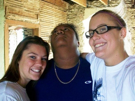 SLIDESHOW - Kyrstin Gemar, 22, of Grossmont, Calif.; Afton Williamson, 20, of Lake Elsinore, Calif.; and Ashley Neufeld, 21, of Brandon, Manitoba in Canada. 