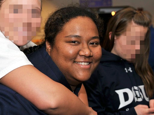 SLIDESHOW - Kyrstin Gemar, 22, of Grossmont, Calif.; Afton Williamson, 20, of Lake Elsinore, Calif.; and Ashley Neufeld, 21, of Brandon, Manitoba in Canada. 