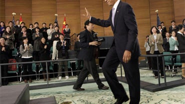 Obama Shanghai "Town Hall" 