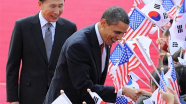 Obama, Lee Myung-bak 