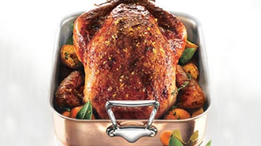 Clementine-Salted Turkey with Redeye Gravy 