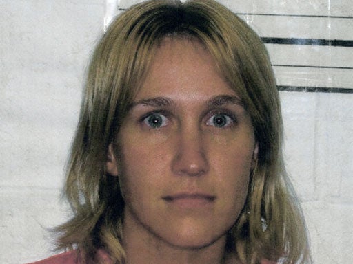 Shannon Floyd's booking photo. 