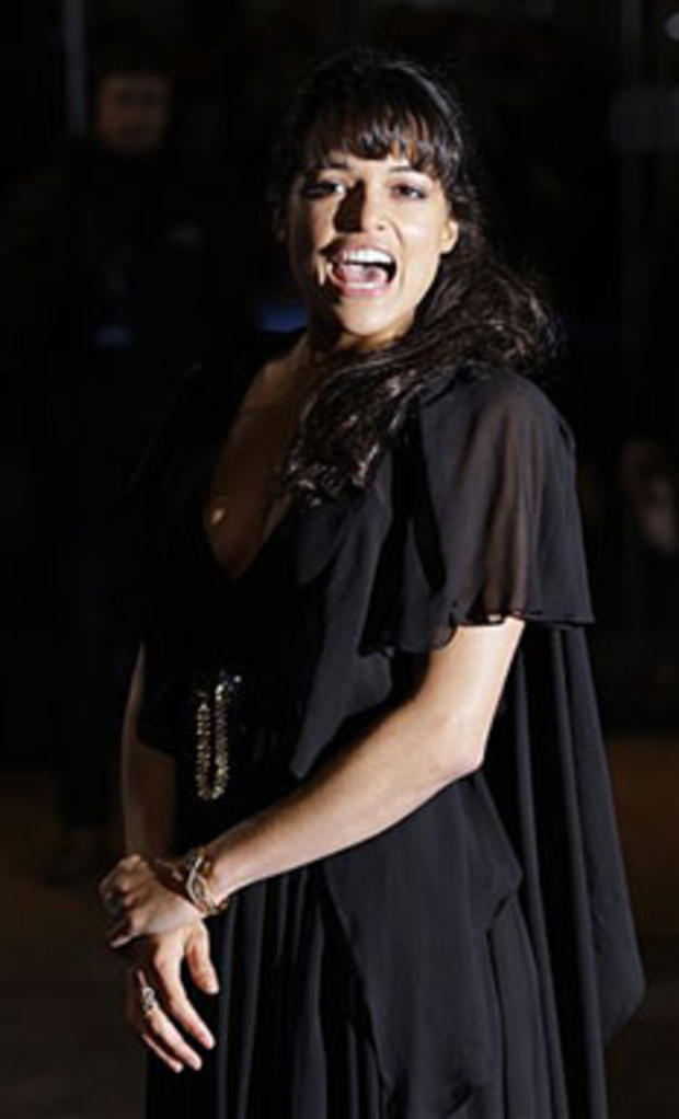 Michelle Rodriguez  Helps Launch "Avatar" 