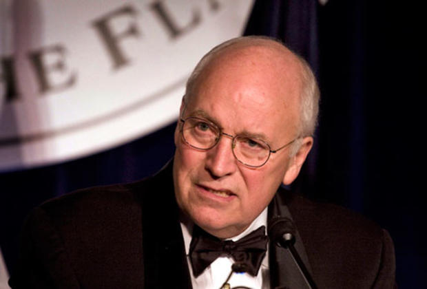 Cheney Comes Out Firing 