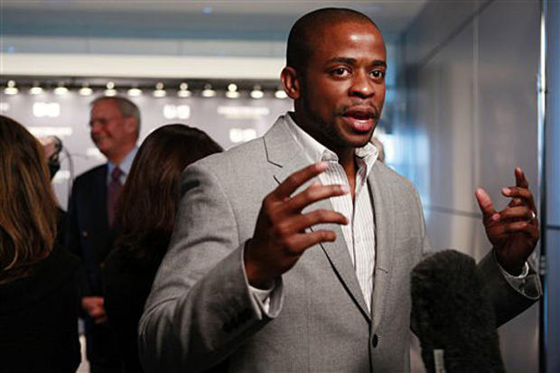 Dule Hill Attends Town Hall Session 