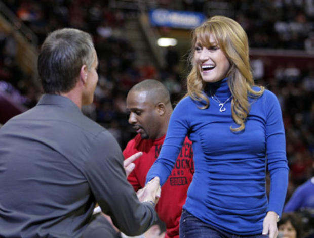Jane Seymour at the Game 